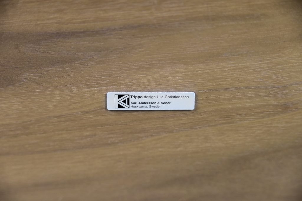 Stół okrągły Trippo, proj. Ulla Christiansson, Karl Andersson & Söner, Szwecja, lata 2000