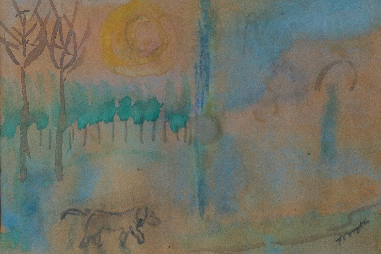 Gwasz, Frideborg Bryth, 1961
