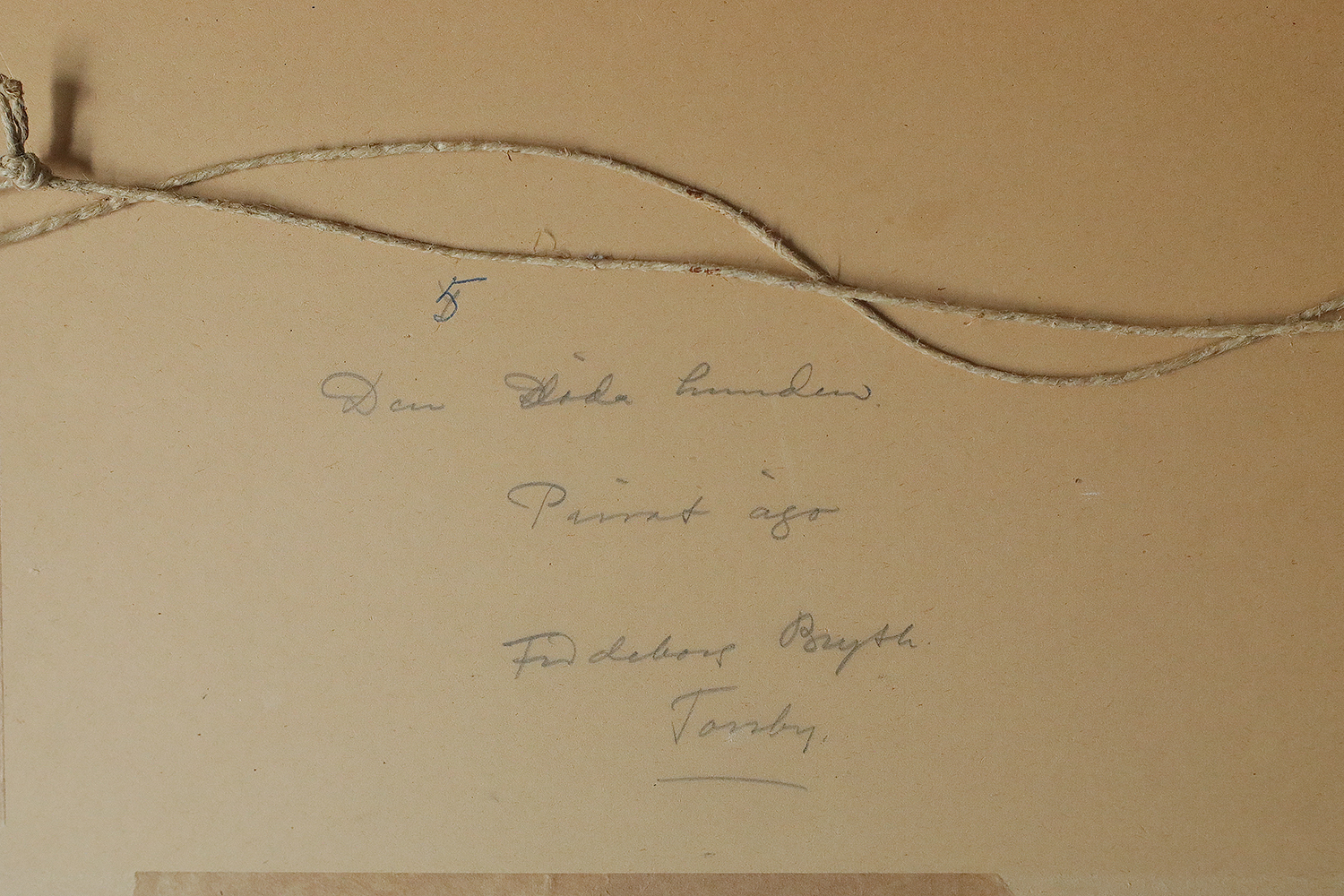 Gwasz, Frideborg Bryth, 1961