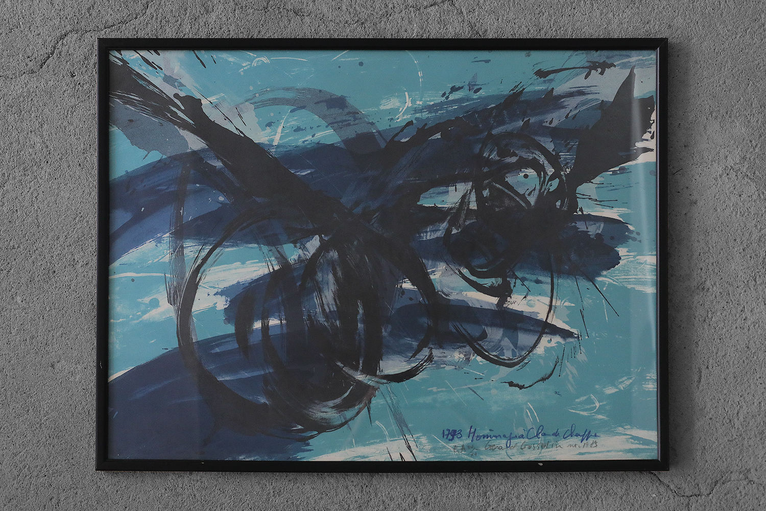 Litografia, Gérard Gosselin, 1989