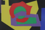 Kolorowa litografia, Aage Schmidt, Komposition, 1987
