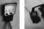 Lampa biurkowa z zegarkiem Typ 27.B.101, proj. Wojciech Dybek dla Polamp Pułtusk, Polska,1987