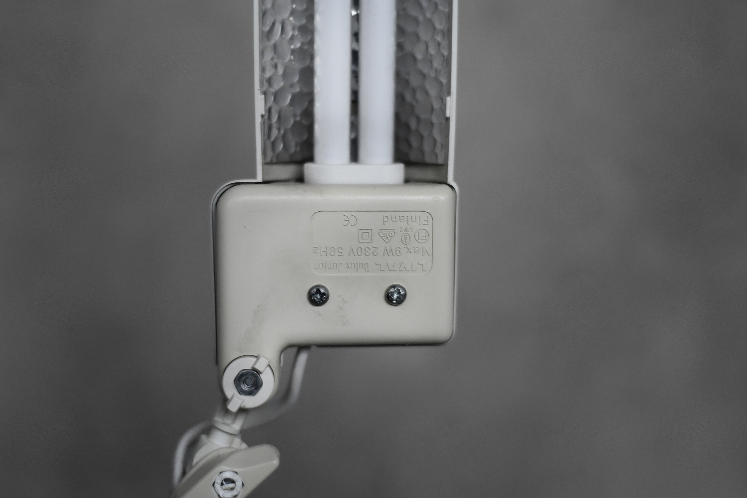 Regulowana lampa biurkowa Dulux Junior, Lival, Finlandia, lata 80