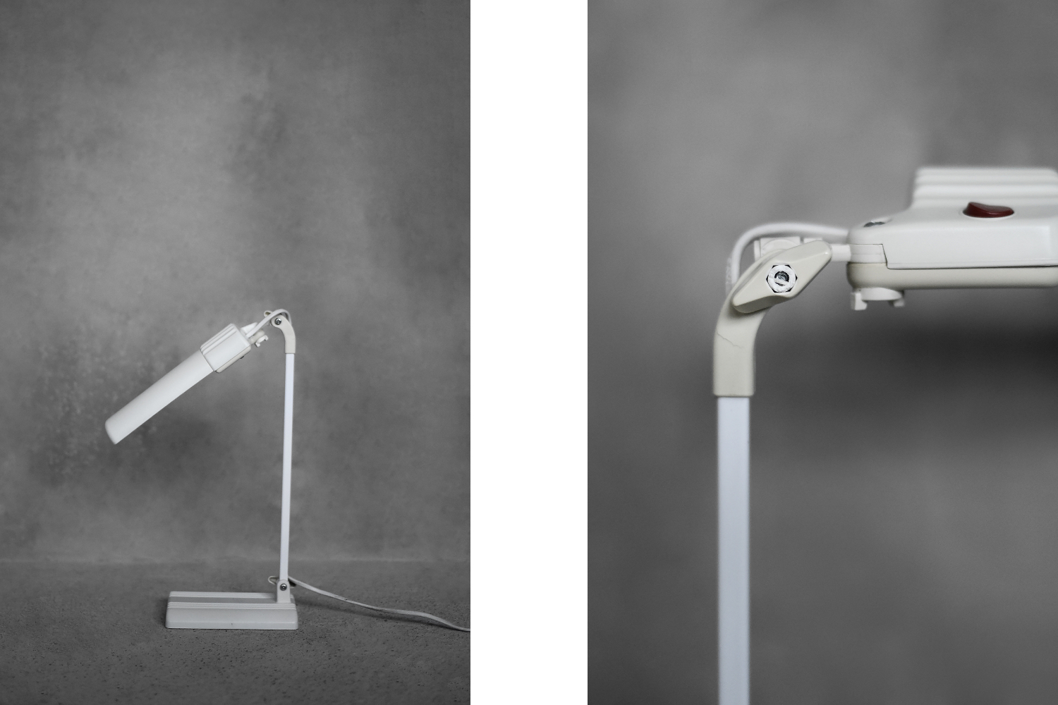 Regulowana lampa biurkowa Dulux Junior, Lival, Finlandia, lata 80