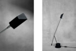 Minimalistyczna lampa biurkowa, Massive, Belgia, lata 80