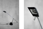 Minimalistyczna lampa biurkowa, Massive, Belgia, lata 80