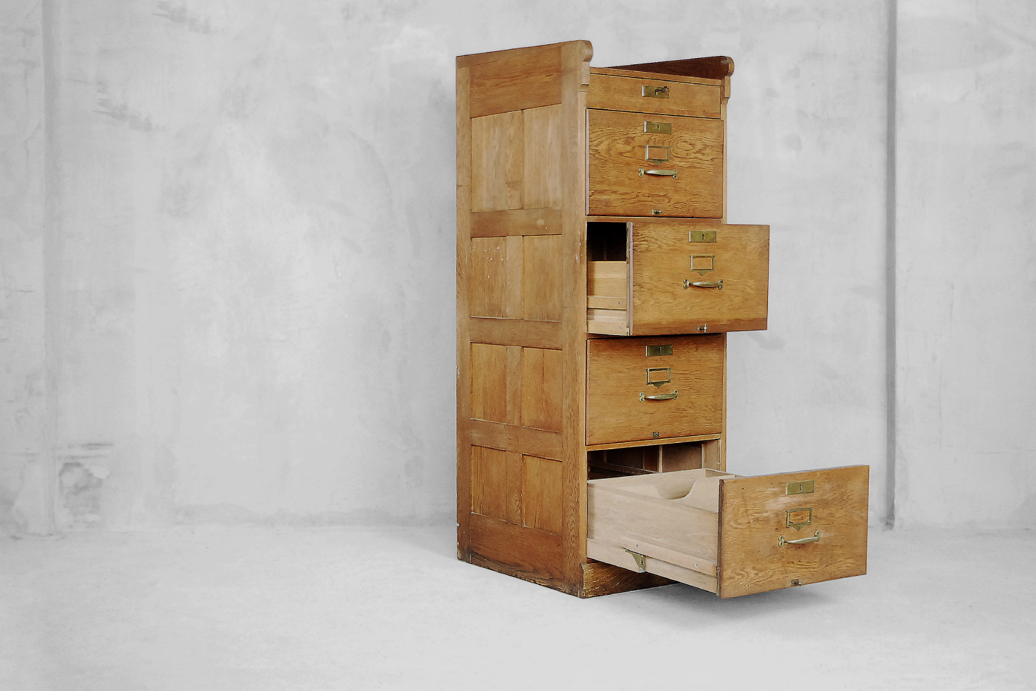 Industrialna szafka katalogowa, Anglia, lata 20