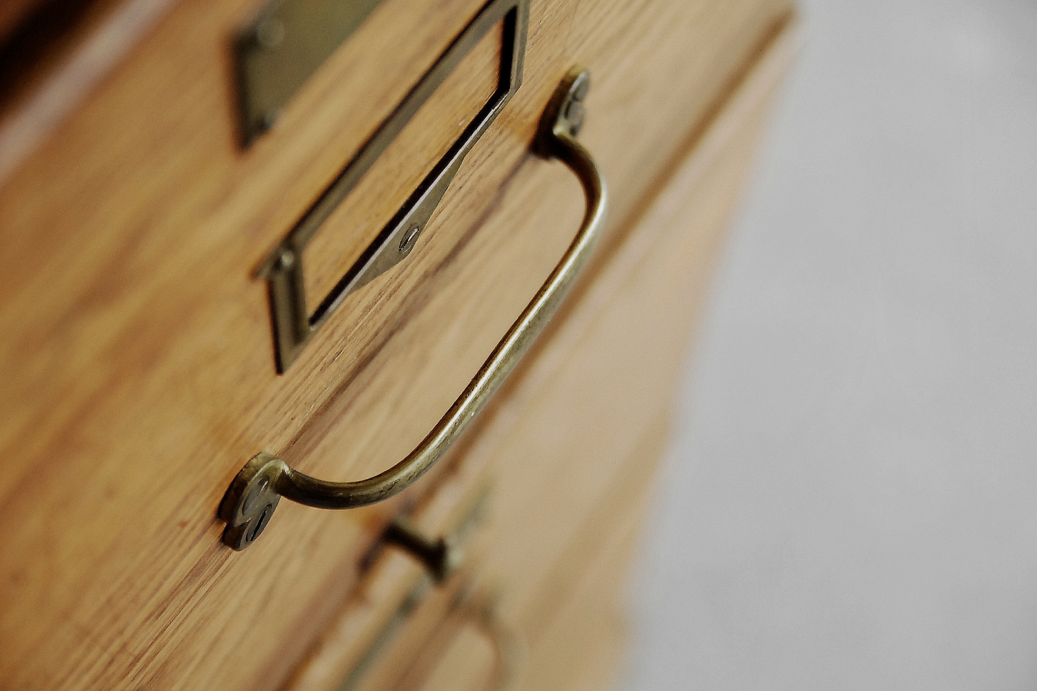 Industrialna szafka katalogowa, Anglia, lata 20