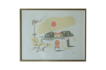 Kolorowa litografia, Stellan Mörner, lata 60