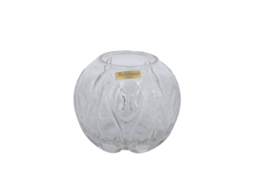 Kryształowy wazon sferyczny, Nachtmann, Niemcy, lata 60