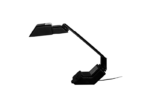 Lampa biurkowa z zegarkiem Typ 27.B.101, proj. Wojciech Dybek dla Polamp Pułtusk, Polska,1987