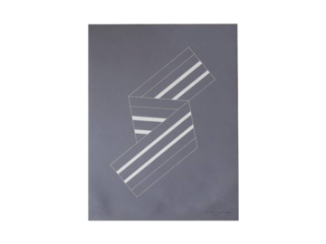 Litografia kolorowa, Eskil Hansson, Kompozycja, 1976