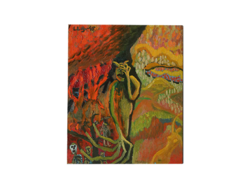 Obraz olejny na desce, Lennart Lilja, 1945