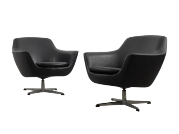 Para foteli kubełkowych, Szwecja, lata 70