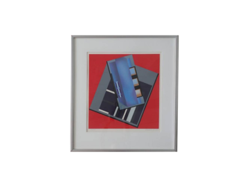 Serigrafia barwna, Peder Duke, Kompozycja, 1989