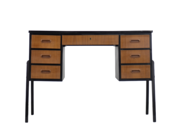 Tekowe biurko vintage, Szwecja, lata 60