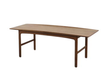 Tekowy stolik kawowy, Dania, lata 50