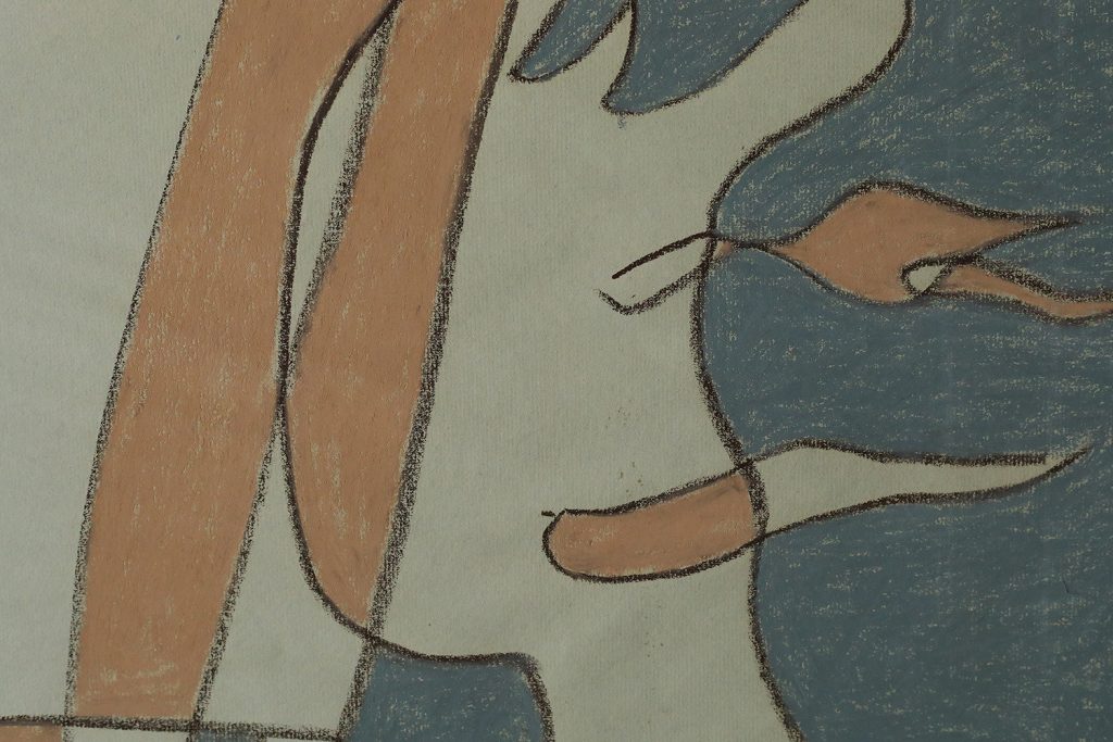 Rysunek pastelowy, Edvard Andersson, Szwecja