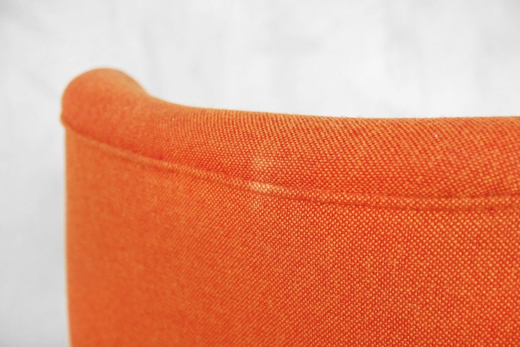 Fotel Mid-Century Modern, proj. T. Afdal, Bruksbo Nesjestranda Møbelfabrik, Norwegia, lata 60