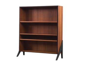 Modernistyczny regał tekowy, Szwecja, lata 60