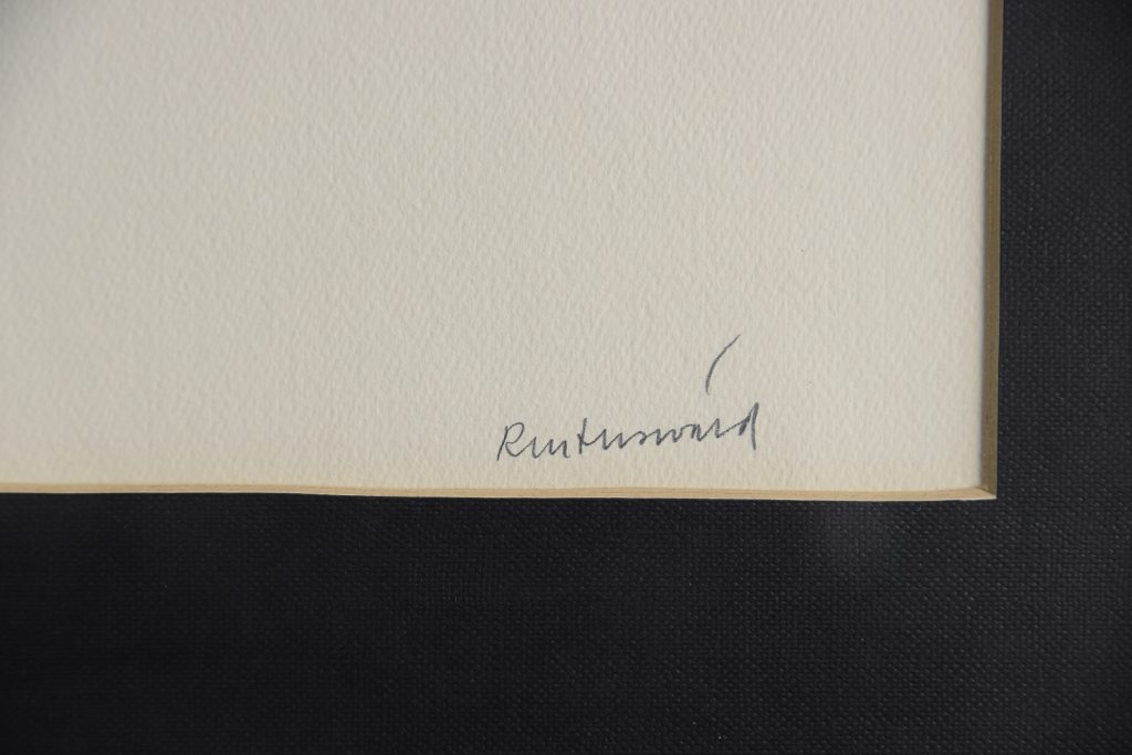 Kolorowa litografia, Carl Fredrik Reuterswärd, Abrakadabra, lata 90