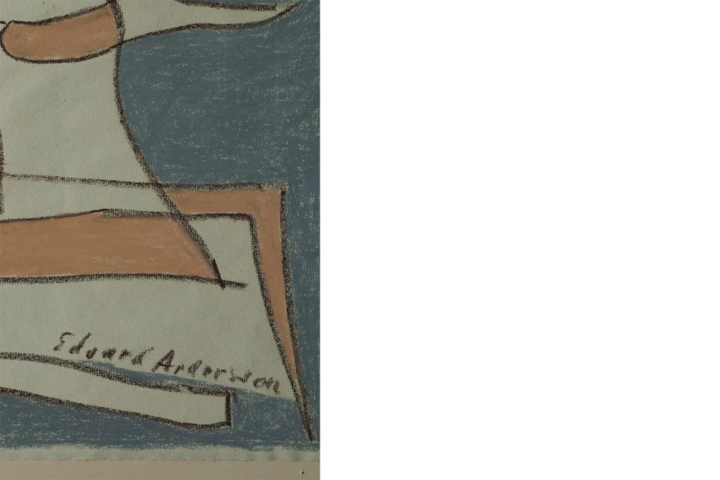 Rysunek pastelowy, Edvard Andersson, Szwecja