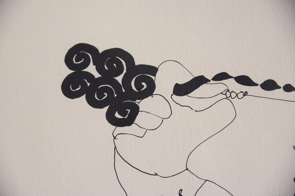 Kolorowa litografia, Carl Fredrik Reuterswärd, Abrakadabra, lata 90