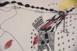 Kolorowa litografia, Carl Fredrik Reuterswärd, Abrakadabra, lata 90