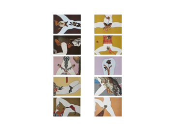 Zbiór 10 litografii, Tio visor i bild om den förlorade sinnligheten, Åke Arenhill