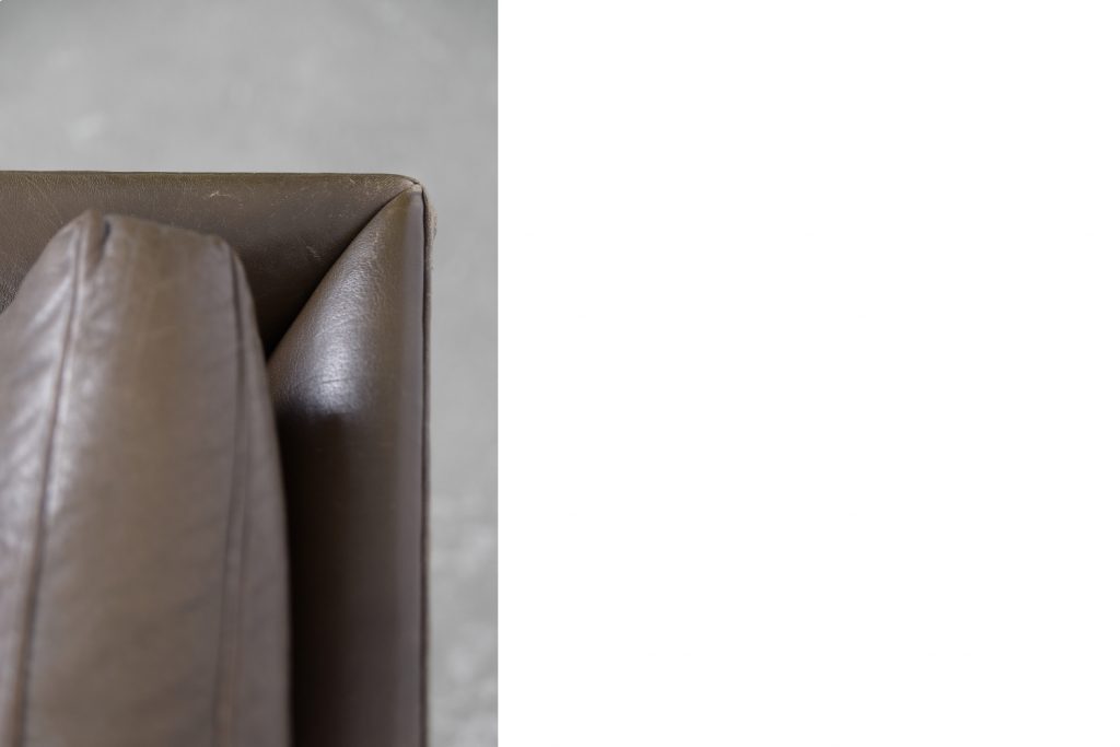 Skórzana sofa Cromwell, proj. Arne Norell, Szwecja, lata 60