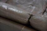 Skórzana sofa Cromwell, proj. Arne Norell, Szwecja, lata 60
