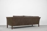 Skórzana sofa Cromwell, proj. Arne Norell, Szwecja, lata 60
