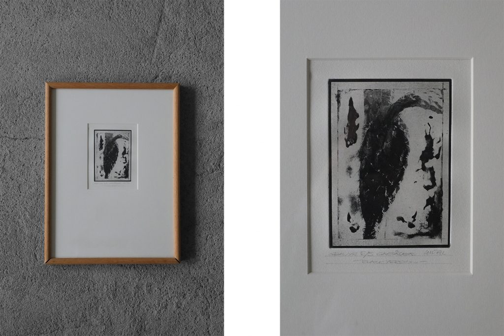 Grafika rytownicza, Cactaceae, Blackversion, lata 80