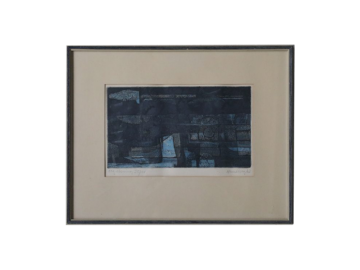 Akwaforta, Komposition, Bertil Lundberg, 1962