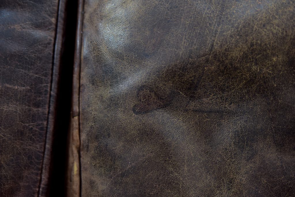 Skórzana sofa Chesterfield, Anglia, lata 20