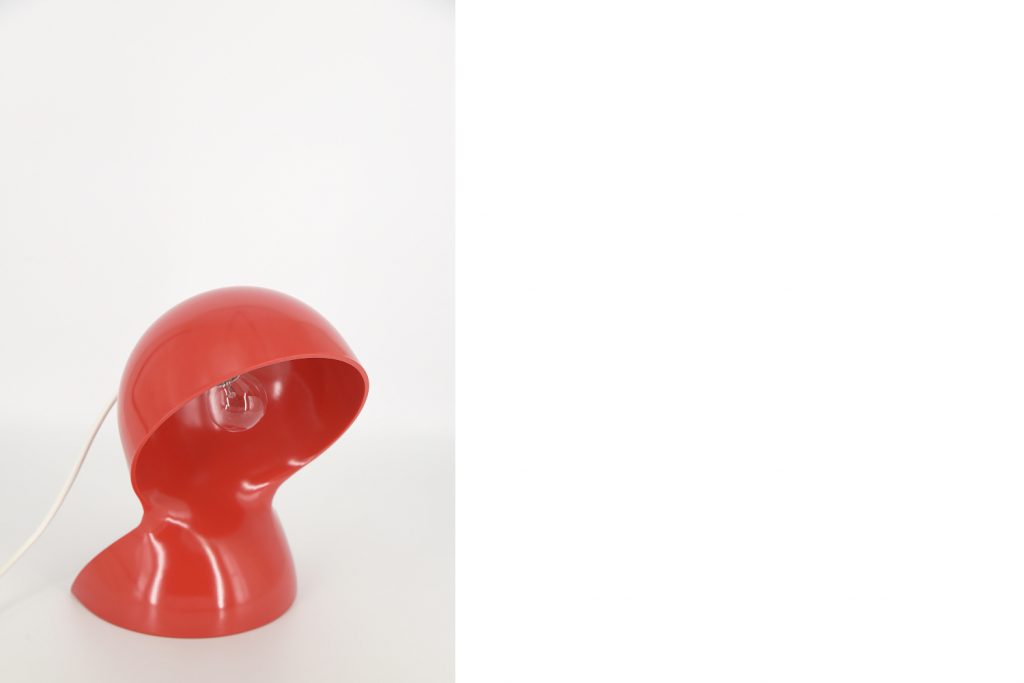 Plastikowa lampa model Dalù, proj. Vico Magistretti, Artemide, Włochy, lata 60