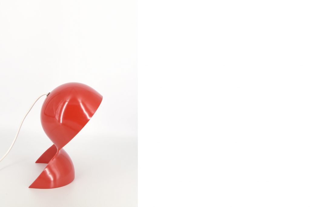 Plastikowa lampa model Dalù, proj. Vico Magistretti, Artemide, Włochy, lata 60