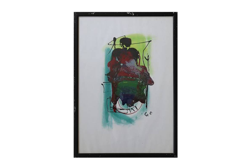 Technika mieszana, Cromatismo Ermetico, Rosario Calì, lata 70