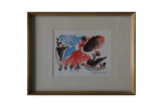 Litografia kolorowa, Spansk dans, Paul Holsby, 1967