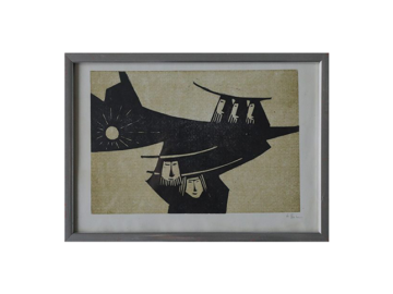 Linoryt, Motyw biblijny, Åke Holm, lata 70