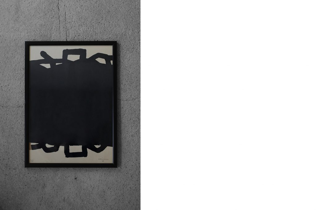 Litografia na kartonie, Eduardo Chillida, Hiszpania