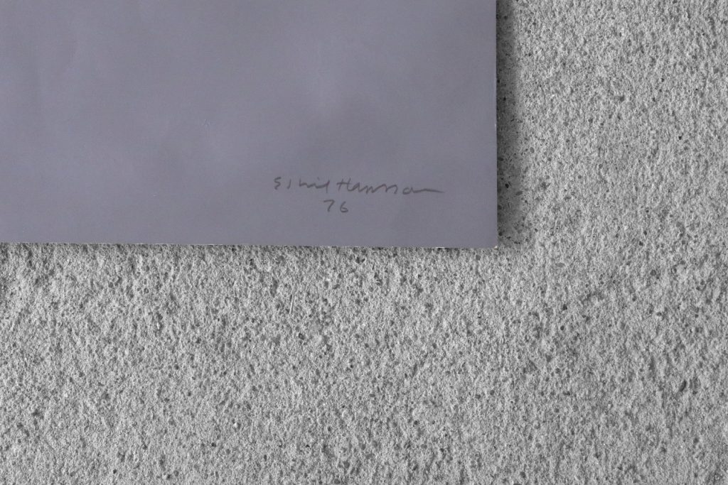 Litografia kolorowa, Eskil Hansson, Kompozycja, 1976