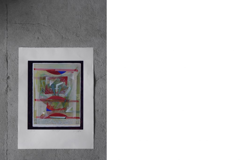 Serigrafia, Peter Foeller, Feuerschiff, 1990