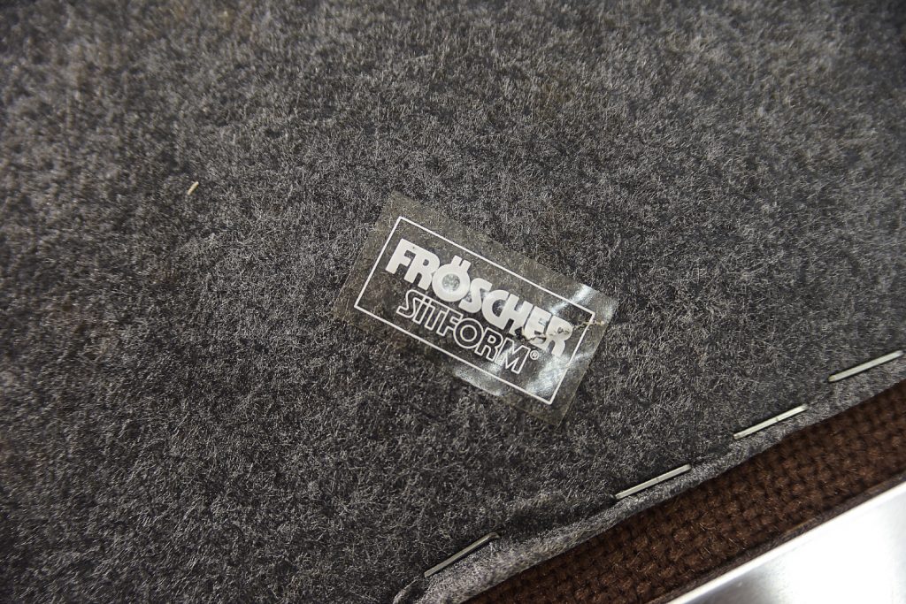 Para foteli biurowych, Fröscher Sitform, Niemcy, lata 70