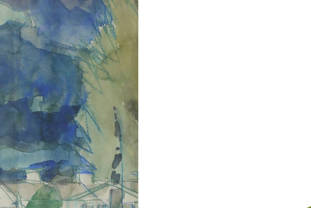 Akwarela, Frideborg Bryth, lata 50