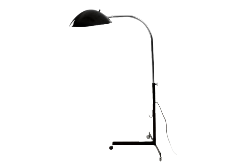 Lampa podłogowa Komet 1557, proj. Per Sundstedt, Kosta Lampan AB, Szwecja, lata 70