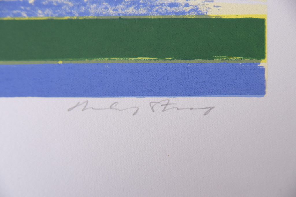 Litografia kolorowa na papierze Fabriano, Hardy Strid, lata 50
