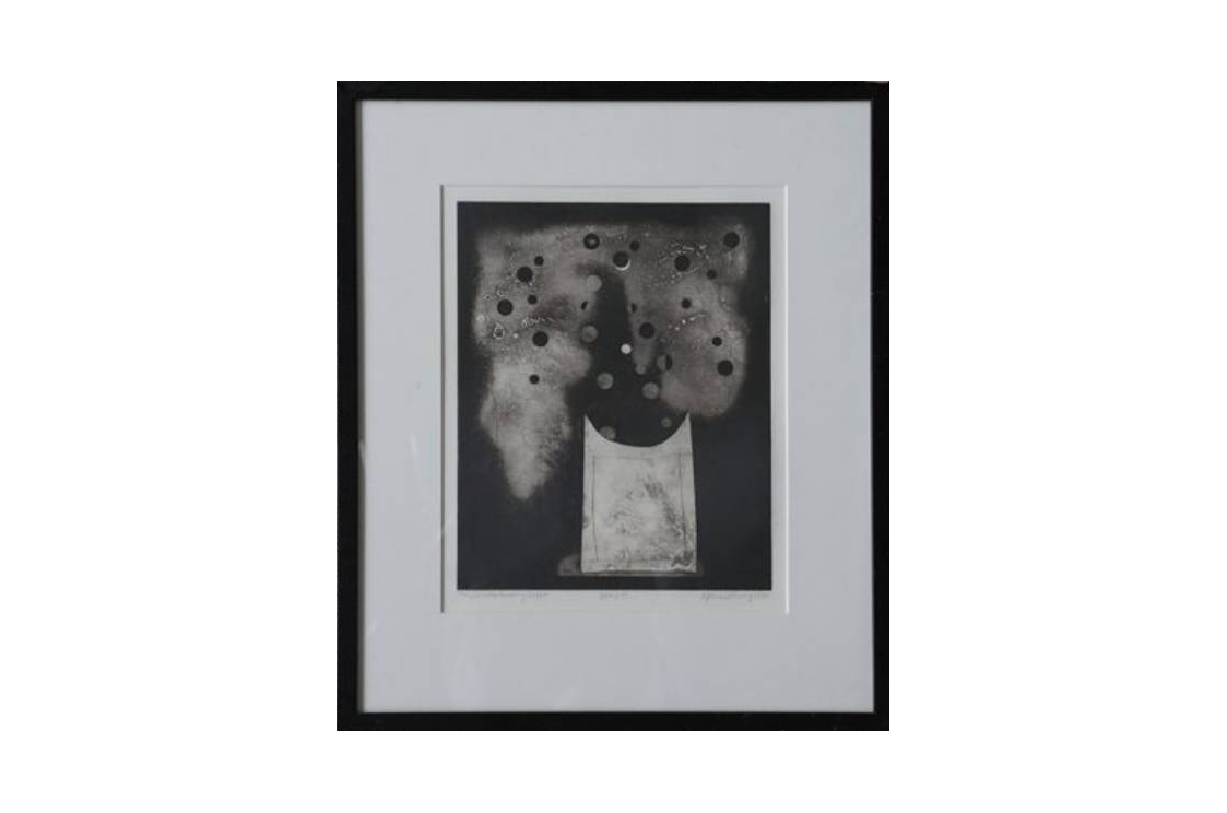 Akwaforta, Bukett, Bertil Lundberg, 1980