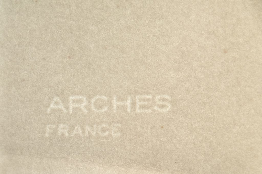 Serigrafia na tkanej paście, Yannick Ballif, Abstrakcja, 1976