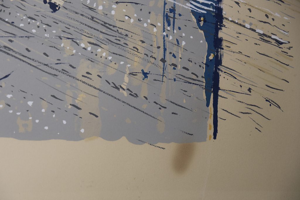 Litografia barwna, Jörgen Fogelqvist, Kompozycja